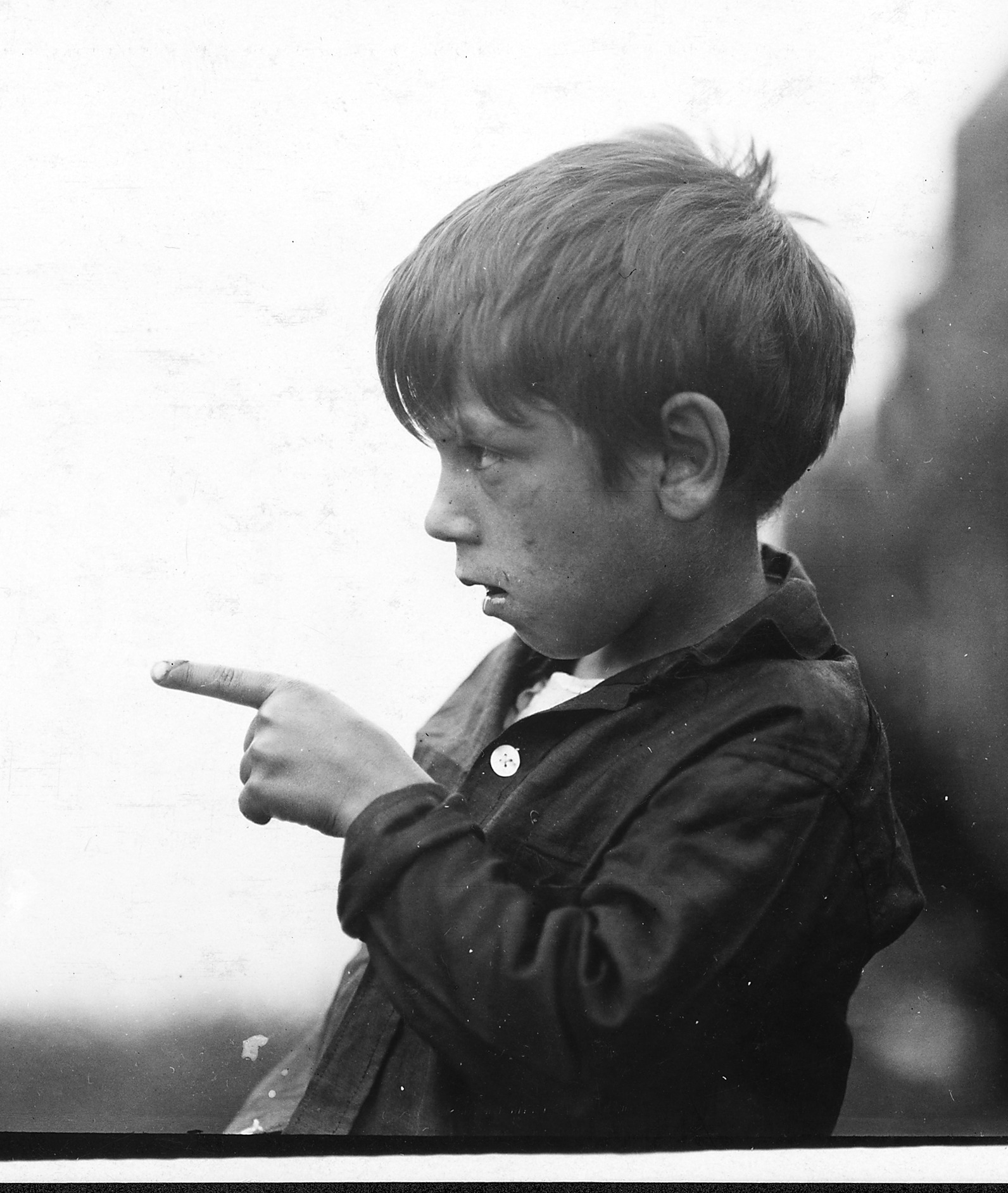 Young boy for post about vulnerable people in society